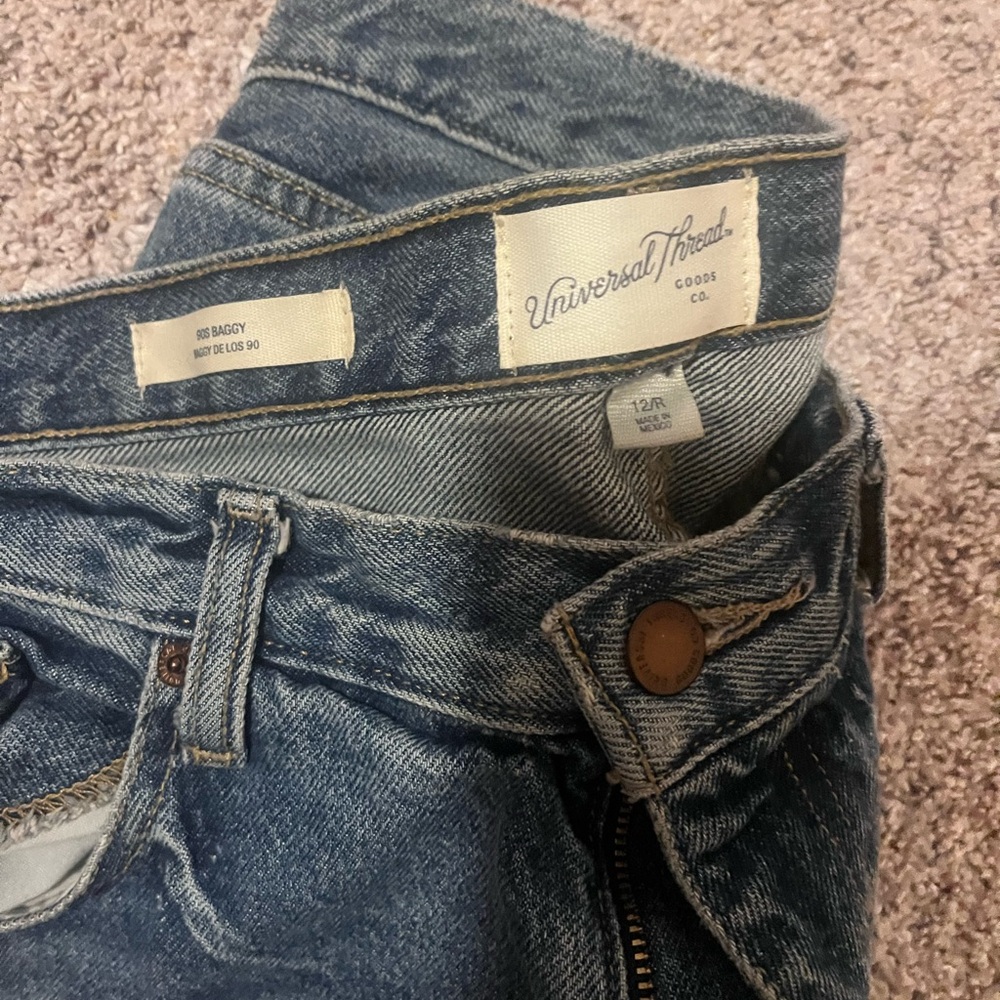 Universal Thread Classic Blue Jeans 90’s Baggy - image 1